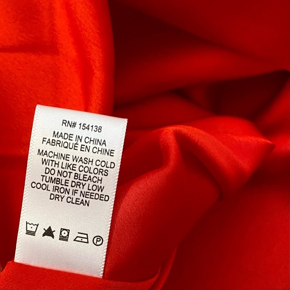 [SOLD] NWT STAUD Landscape Mini Dress Red Size 4 - Picture 5 of 8